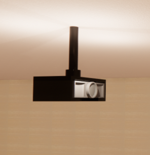 Projector Ceiling Mount revit family