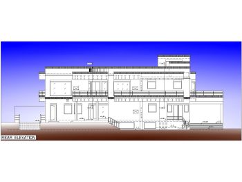 Proposed Villa Design in Asia Elevation .dwg_3