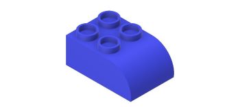 LEGO Prt 2x4U Blue.ipt