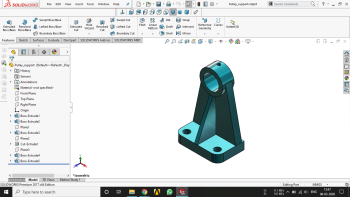 Pulley_support.sldprt 3D CAD модель