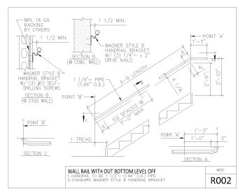 R-300 Series Tube Rail Sectional Details .dwg-9