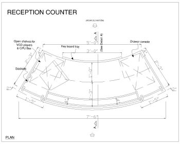 RECEPTION COUNTER_LAYOUT PLAN