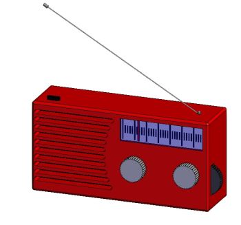 Modello Solidworks Radio-4