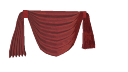 Red curtains(321) skp