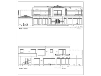 Residence Building 2D Elevation .dwg_30