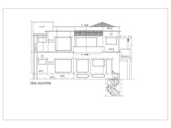 Residence Building 2D Elevation .dwg_44
