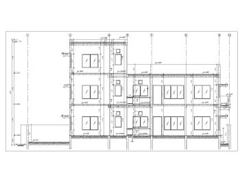Residential Building Section Plans (Multistoried Building) International Standard .dwg-3