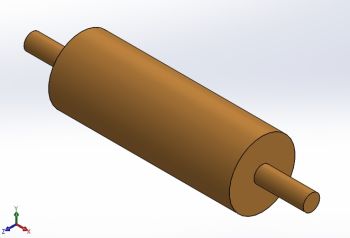 Rolling spin Solidworks part