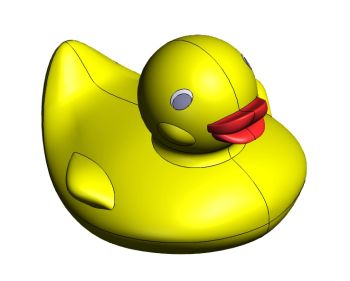 Rubber Duck solidworks model
