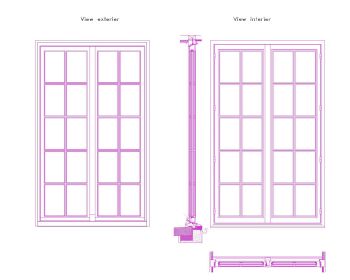 Single / Double Doors & Windows_4 .dwg 
