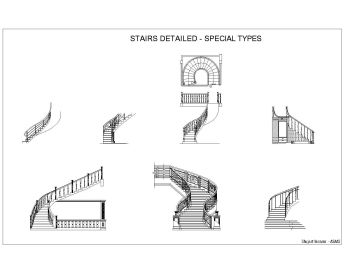 STAIRS DETAILED - SPECIAL TYPES