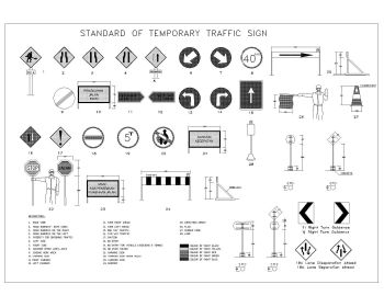 临时交通标志标准
