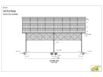 Steel Structural Shed Design with K Span .dwg_12