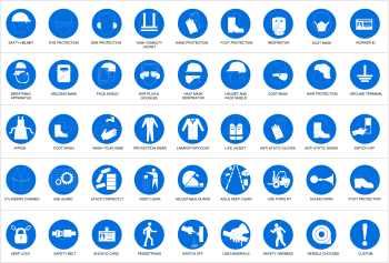 Safety signs CAD collection dwg