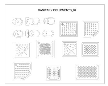 Sanitary Equipment’s .dwg-4