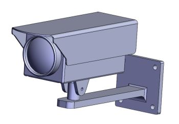 Security Camera Solidworks model