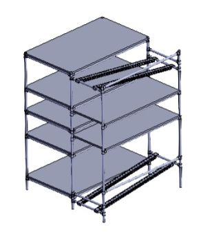 Shelf-1 Solidworks Model