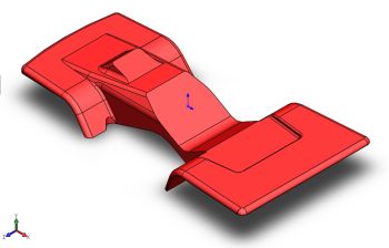 Shell Solidworks model