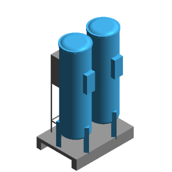 Side stream water treatment device revit family