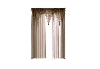 Silk brown curtains(222) skp