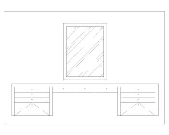 Singar Table with Mirrors for Bedroom .dwg_15