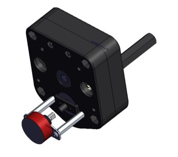 Single Speed Double Reduction Gearbox  Solidworks Model