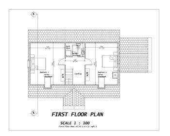 Small House CAD Layout Plan .dwg-1