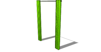 Small green curtains(300) skp