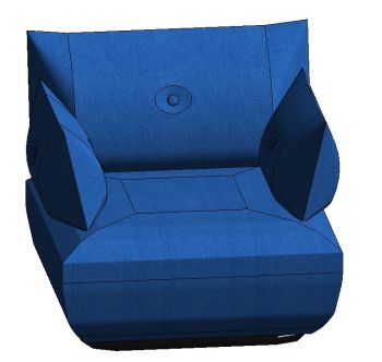 Revit Family Furniture Chair Sofá Blastation Dunder