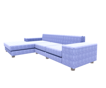 Sofa Sectional revit model