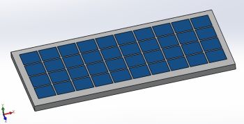 Solar Panel-3 solidworks