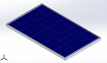 Solar Panel-4 solidworks