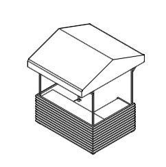 Stall in isometric.dwg drawing