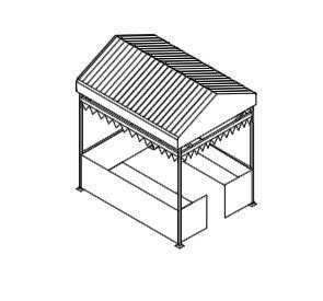 Stall Design isometric.dwg Zeichnung