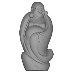Standing Laughing Buddha Figurine skp