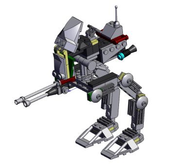 Star Wars Lego Solidworks model