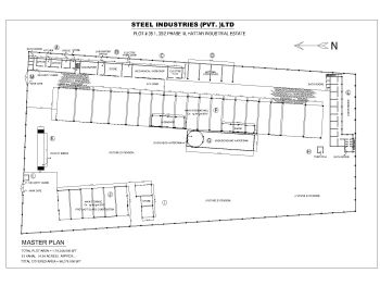 Steel Industry Design Master Layout Plan . dwg_1