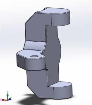 Steering Knuckle solidworks model