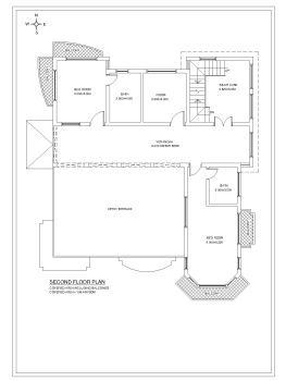 Stylish Villa House Design 2nd Floor Plan .dwg_4