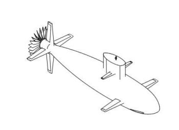 U-Boot isometric.dwg Zeichnung