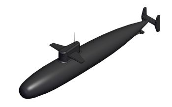 Submarine Toy solidworks