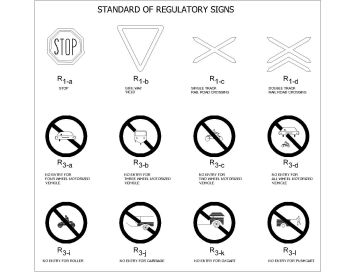 Standard Regulatory Signs_4 .dwg