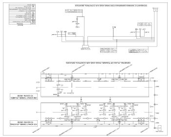 TUNNELS- SCHEMATIC WIRING DIAGRAM FOR FANS-AIR CONTROL