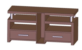 Table For TV-4 solidworks