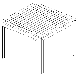 Table Outdoor Revit