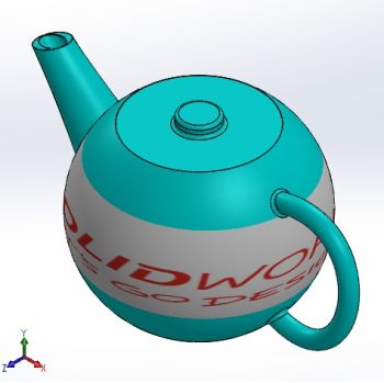Tea pot Solidworks model