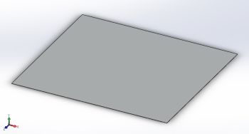 Tin Foil Base solidworks model