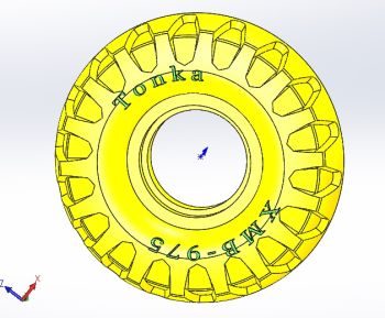 Tire solidworks model