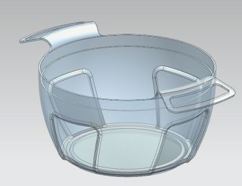 Transparent Plasticbowl