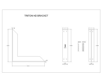 Triton HD Bracket .dwg